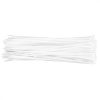 Topex kábelkötegelő 4,8 mmx370 mm, fehér, 75 részes