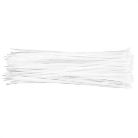 Topex kábelkötegelő 4,8 mmx370 mm, fehér, 75 részes