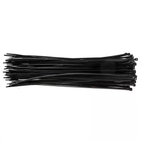 Topex kábelkötegelő 4,8 mmx370 mm, fekete, 75 részes