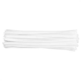 Topex kábelkötegelő 7,6 mmx500 mm, fehér, 75 részes