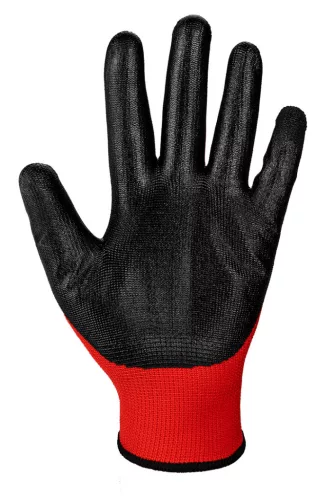 Topex munkakesztyű latex bevonatú poliészter, kat. I, 10