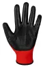Topex munkakesztyű latex bevonatú poliészter, kat. I, 9