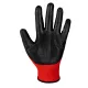 Topex munkakesztyű latex bevonatú poliészter, kat. I, 9