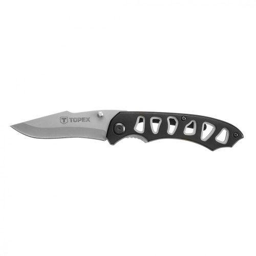 Topex összecsukható kés retesszel, 8cm, 113 mm