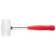Top Tools gumikalapács 40 mm 225g fehér fém nyél