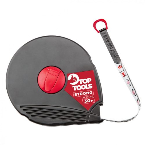 Top Tools mérőszalag 30 m/12,5 mm, üvegszálas