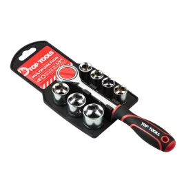 Top Tools dugókulcskészlet 3/8" 8 részes