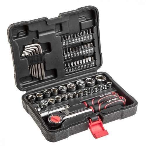 Top Tools dugókulcskészlet 3/8", 63 részes