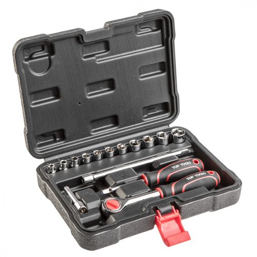 Top Tools dugókulcskészlet 1/4", 15 részes