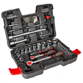 Top Tools dugókulcskészlet 1/4", 1/2" 53 részes