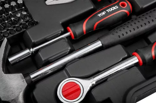 Top Tools szerszámkészlet 1/4", 3/8", 194 részes
