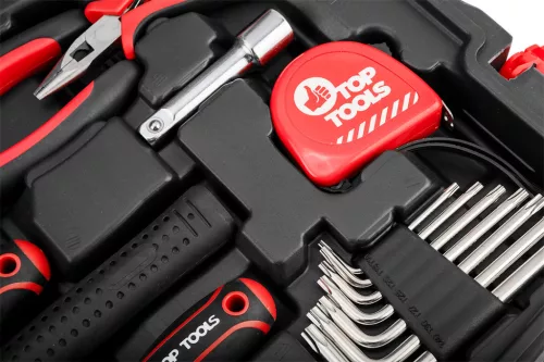 Top Tools szerszámkészlet 1/4", 3/8", 194 részes