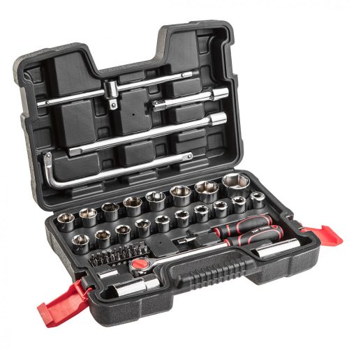 Top Tools dugókulcskészlet 1/4", 1/2", 47 részes