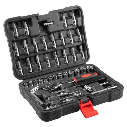 Top Tools Dugókulcskészlet 1/4", 49 részes