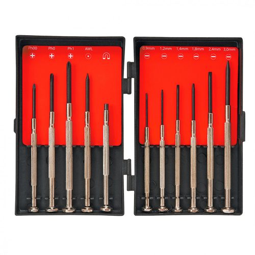 Top Tools műszerész, precíziós csavarhúzó készlet 11 részes