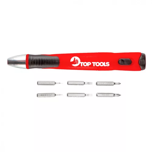 Top Tools műszerész, precíziós csavarhúzó készlet 7 részes
