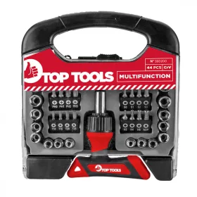 Top Tools dugókulcs és bitkészlet 44 részes