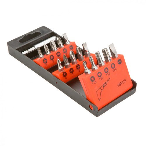 Top Tools csavarhúzó bitkészlet 16 részes