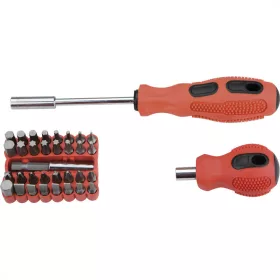 Top Tools bitkészlet befogószárral 35 részes