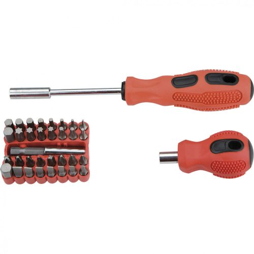 Top Tools bitkészlet befogószárral 35 részes