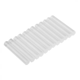 Top Tools ragasztórúd, 8x50 mm, átlátszó fehér, 12 részes