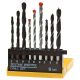 Top Tools fúrószár készlet fa-fém-kő 9 részes