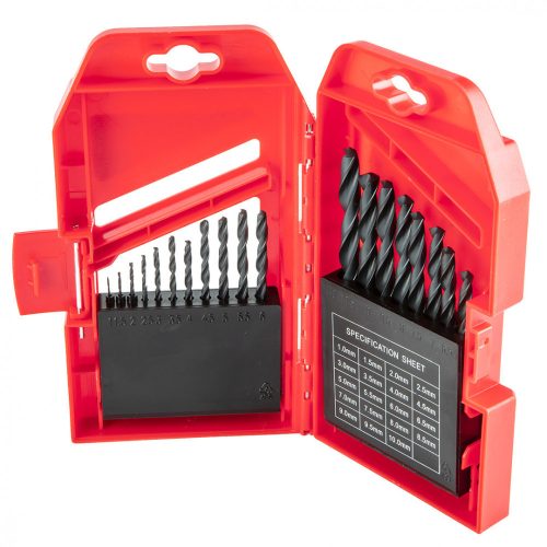 Top Tools fémfúró készlet 19 részes 1-10 mm