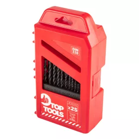 Top Tools fémfúró készlet 25 részes 1-13 mm