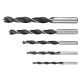 Top Tools fafúró készlet 5 részes 4-10 mm