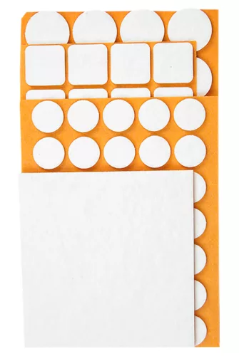 Top Tools bútorcsúsztató filc 92 részes, fehér