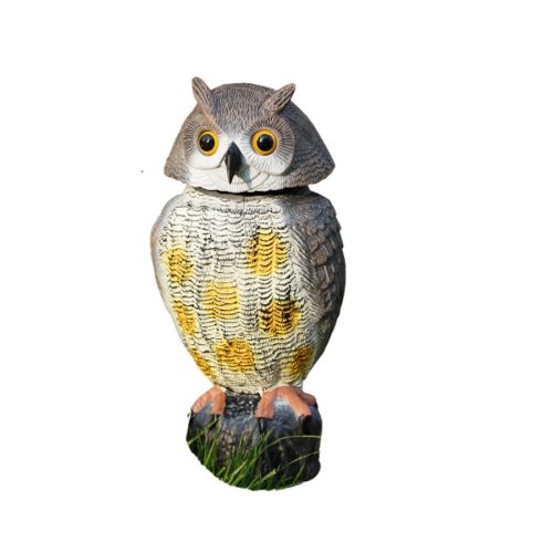 Bagoly forgó fejjel 20x19x39 cm