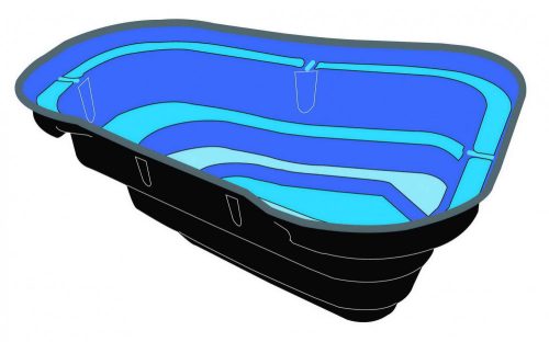 Tómeder Start 1000 liter kb 215x170x65 cm