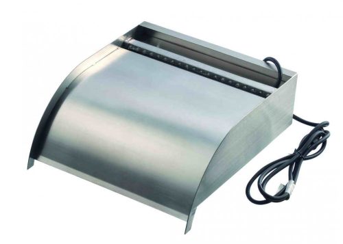 Vízeséselem 30cm-rozsdamentes acél-mélység Nevada 33cm LED világítással