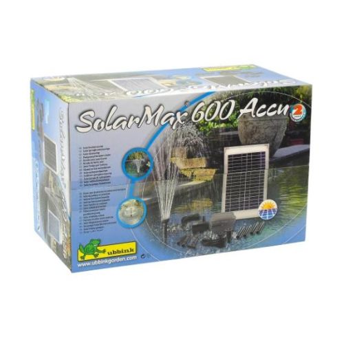 Pumpa SolarMax 600 Accu +napelemes panel