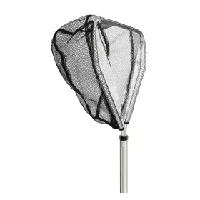 Merítőháló nagy,háromszög alakú,teleszkópos nyél 113-180cm