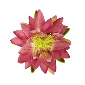 Selyemvirág, tavirózsa, 16cm lila