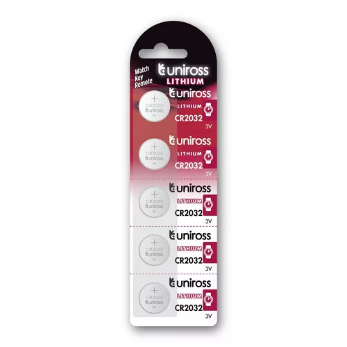 Uniross lithium gombelem 2032 (3V) B5
