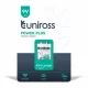 Uniross power plus alkáli elem 9V (6LR61) B1