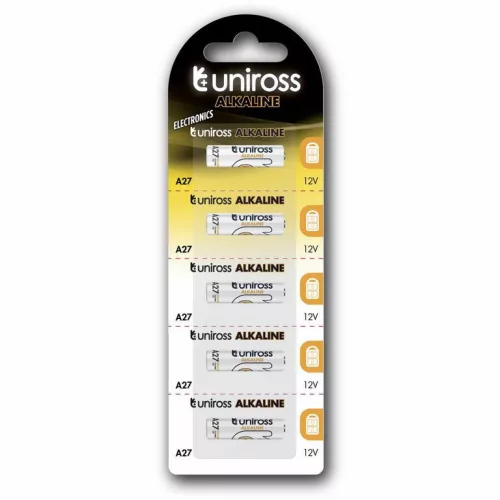 Uniross alkáli elem A27/27A (12V) B5