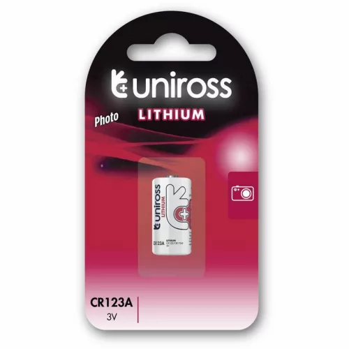 Uniross lithium fotóelem CR123 B1