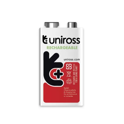 Uniross 9V akkumulátor Ni-Mh HYBRIO 200 mAh 9V