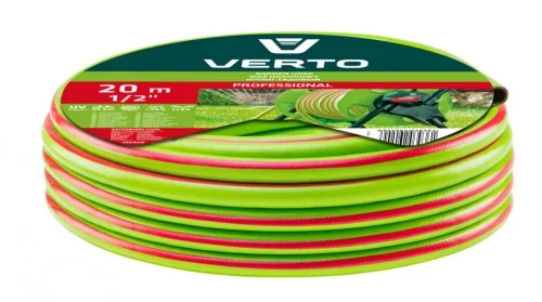 Verto locsolótömlő 20 m, 1/2" UV álló, alga, csavarodás védelem