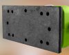 Verto elektromos rezgőcsiszoló 150W, 90x187 mm