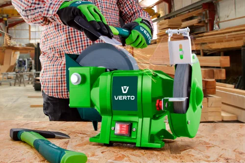 Verto elektromos köszörűgép 250W 150/200 mm