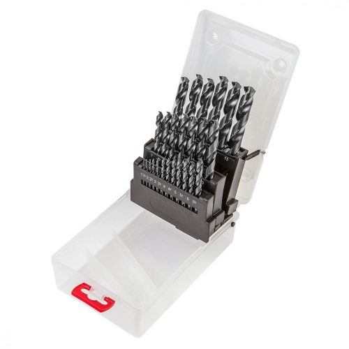 Verto fémfúró készlet 25 részes 1-13 mm HSS-G