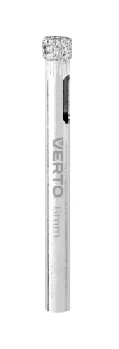 Verto gyémánt fúró készlet, vezetővel 4-12 mm, 8 részes