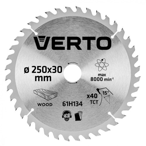 Verto körfűrészlap 250x30 mm, Z41