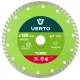 Verto gyémánt vágókorong 180mm turbo