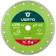 Verto gyémánt vágókorong 230mm turbo