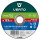 Verto vágókorong fém 125x1,5x22 mm T40